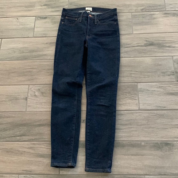 J. Crew Denim - J crew 9” High rise toothpick jeans